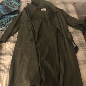 London Fog trenchcoat w/ detachable fleece liner
